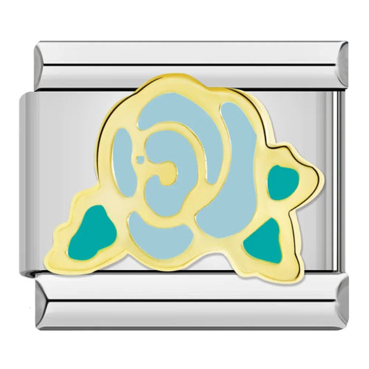 Blue Rose Charm