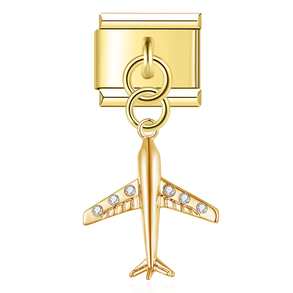Airplane Pendant Charm