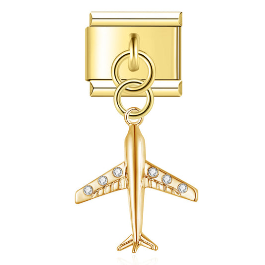 Airplane Pendant Charm