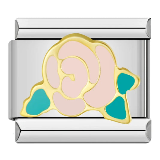 Pink Rose Charm
