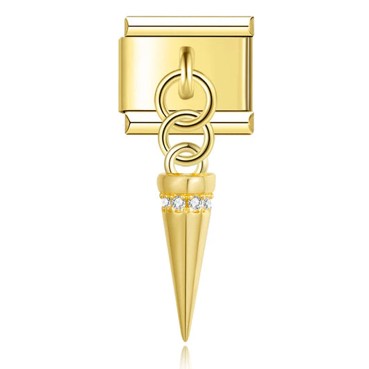 Glitter Peak Pendant Charm