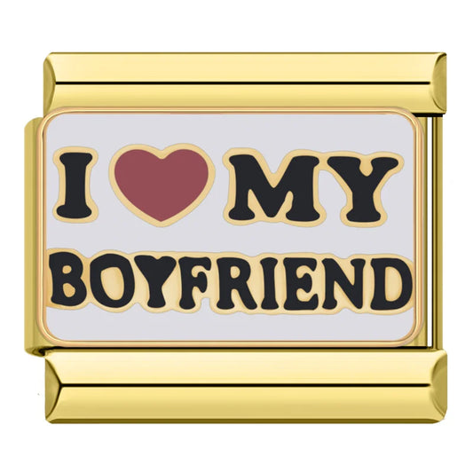 Love My Boyfriend Charm