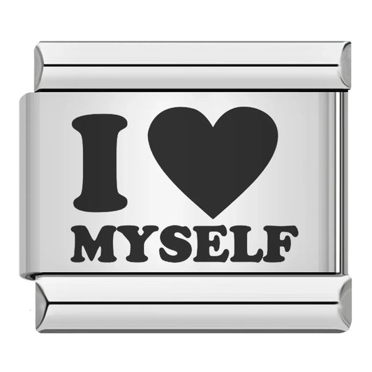 I Love Myself Charm