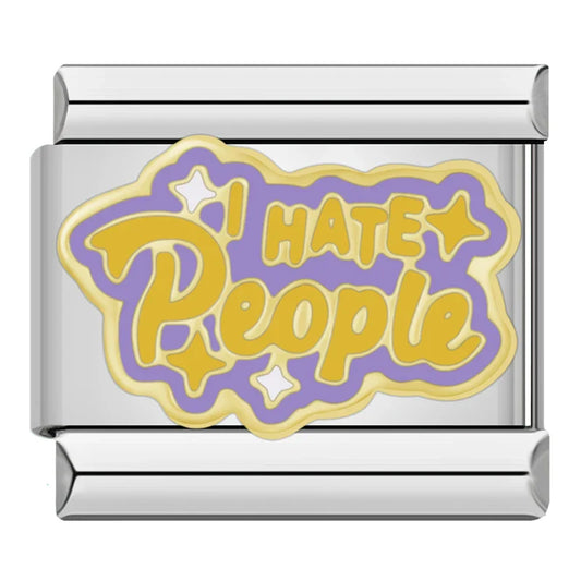 I Hate People Charm