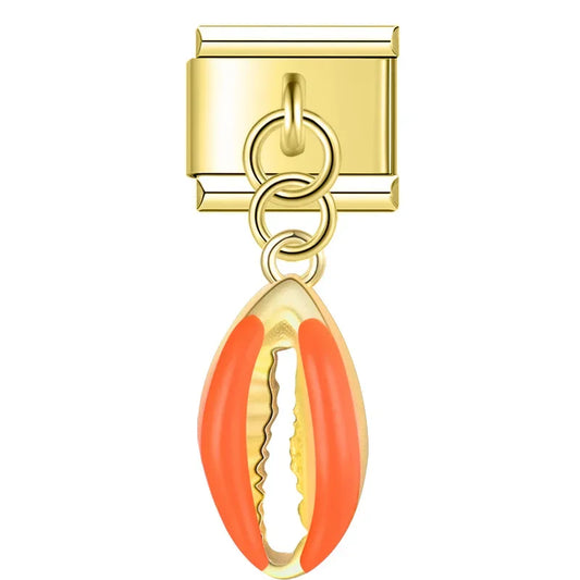 Orange Lips Charm