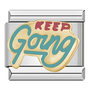 Keep Going Charm