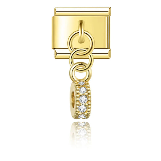 Glitter Pendant Charm