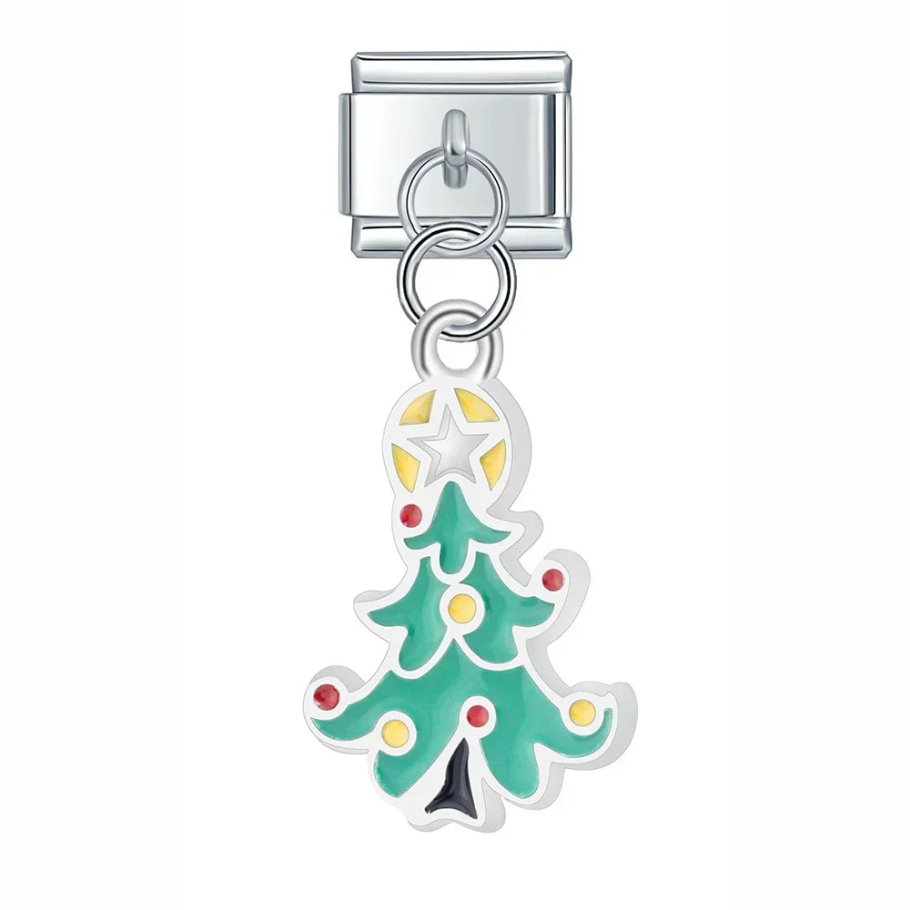 Christmas Tree Pendant Charm