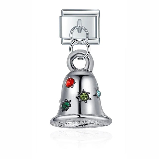 Silver Bell Charm
