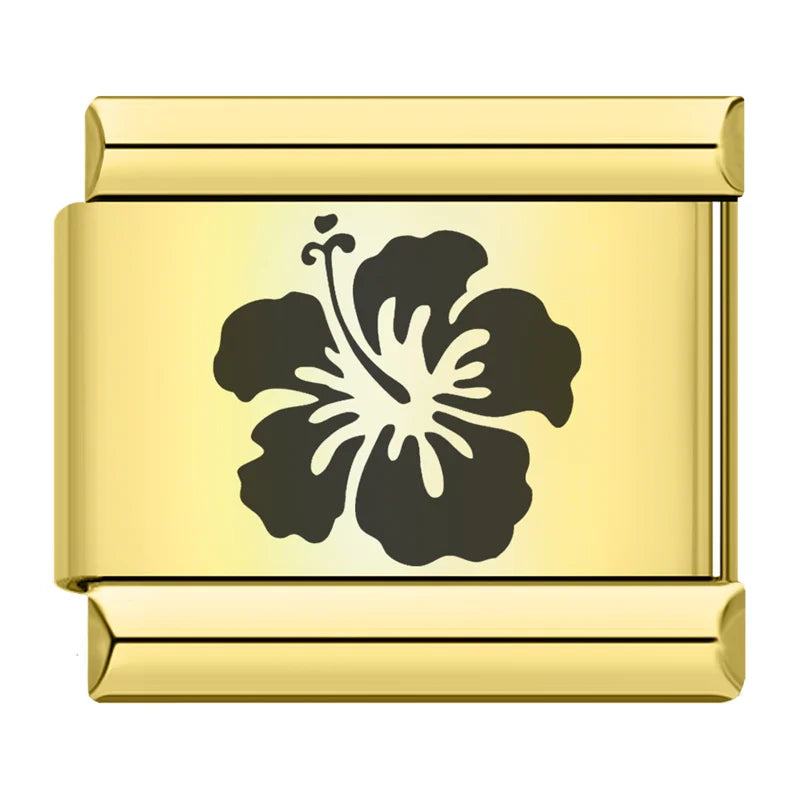 Hibiscus Flower Charm