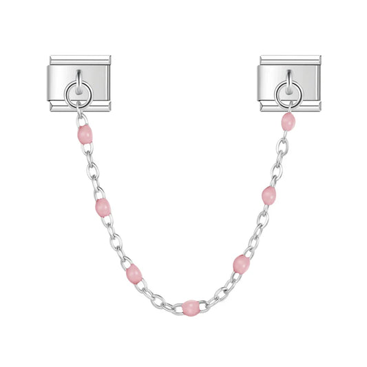Orange Stone with Gold Frame Charm