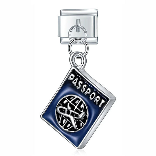 Passport Pendant Charm