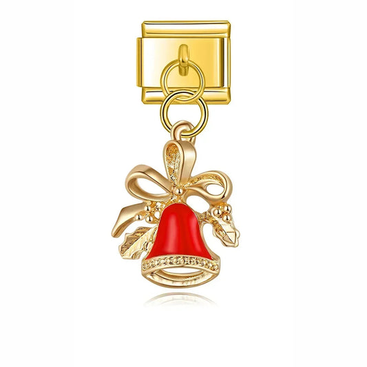 Red Bell Pendant Charm