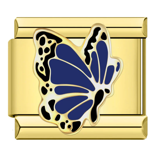 Blue Butterfly Charm