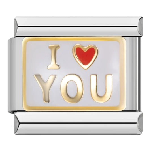 I Love You Charm