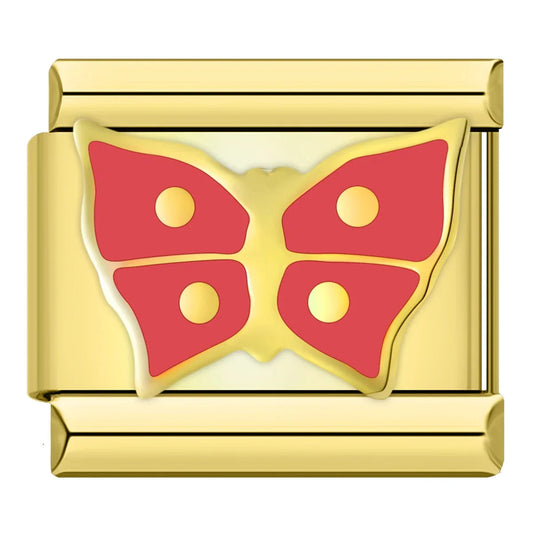 Red Butterfly Charm