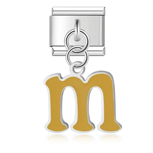Hanging M Charm
