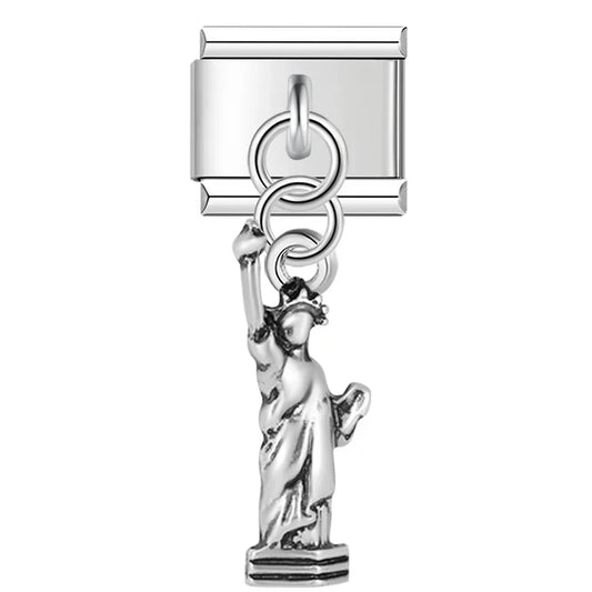 Hanging Statue of Liberty Charm