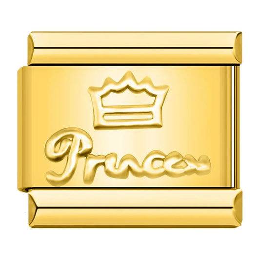 Princess Gold Charm