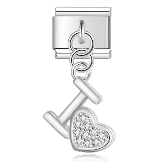 Hanging I Love Charm