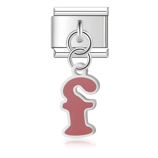 Hanging F Charm