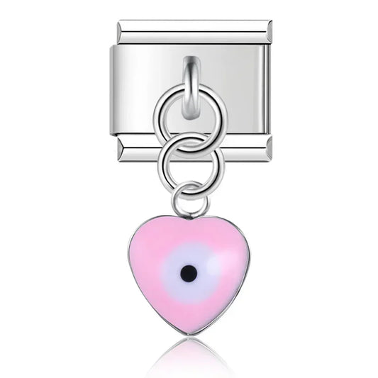 Pink Eye Charm