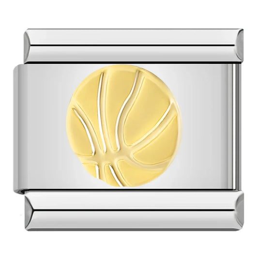 Basketball Gold Charm