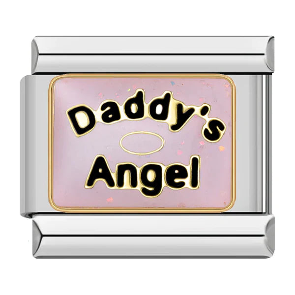 Daddy’s Angel Charm