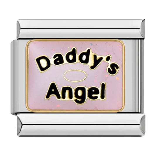 Daddy’s Angel Charm