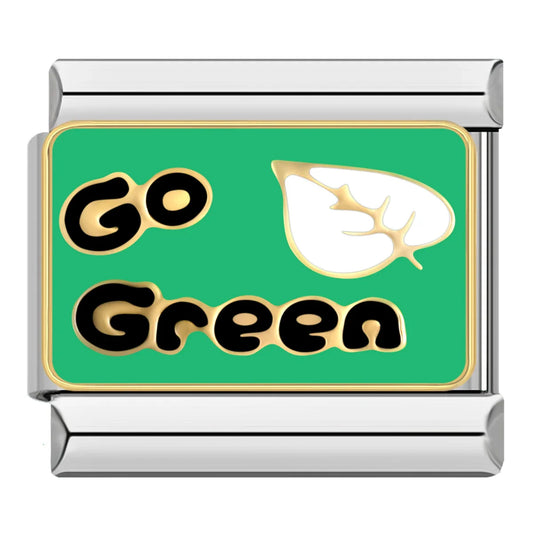 Go Green Charm