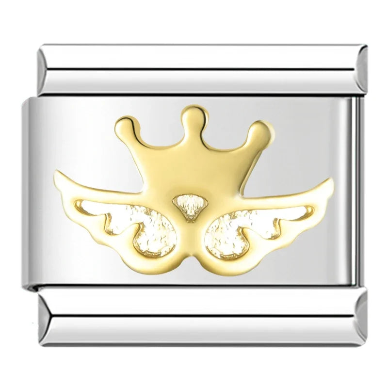 Golden Crown Charm