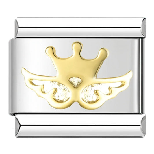 Golden Crown Charm