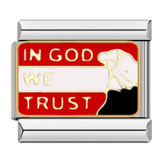 In God We Trust Charm