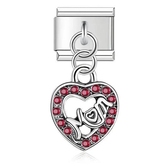 Love U Mom Charm